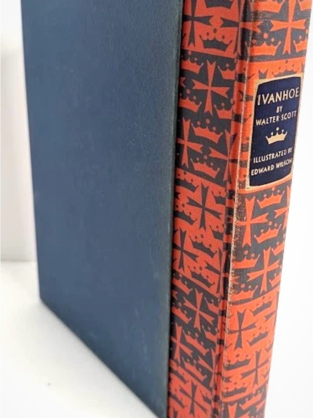Ivanhoe by Walter Scott w/ Sandglass, Hardcover, Slipcase, Heritage Press 1950
